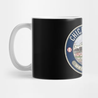 Chicago Cubs Patch by Buck Tee Mug